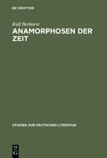 Cover of Anamorphosen der Zeit