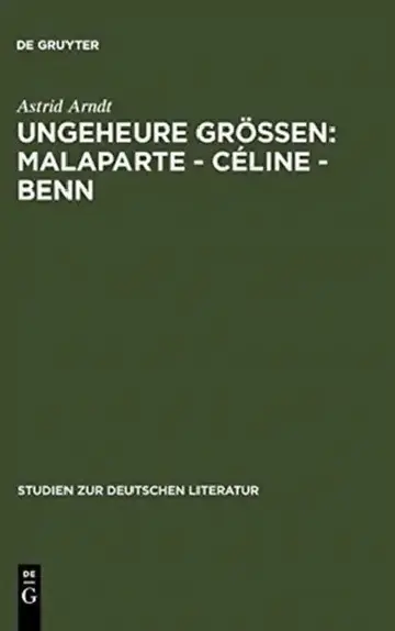 Cover of Ungeheure Größen
