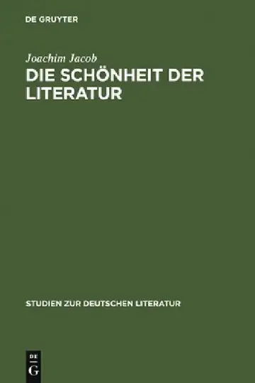 Cover of Die Schönheit der Literatur