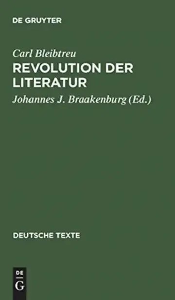 Cover of Revolution der Literatur