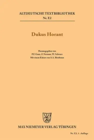 Cover of Dukus Horant