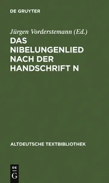 Cover of Das Nibelungenlied Nach Der Handschrift N