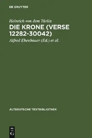 Cover of Die Krone (Verse 12282-30042)
