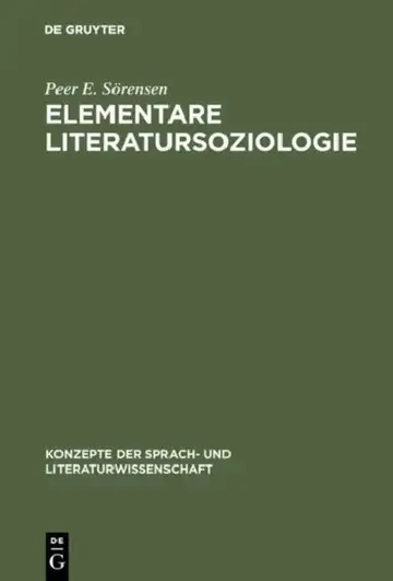 Cover of Elementare Literatursoziologie