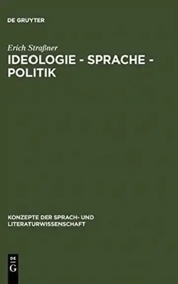 Cover of Ideologie - Sprache - Politik