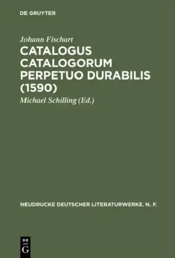 Cover of Catalogus Catalogorum Perpetuo Durabilis (1590)