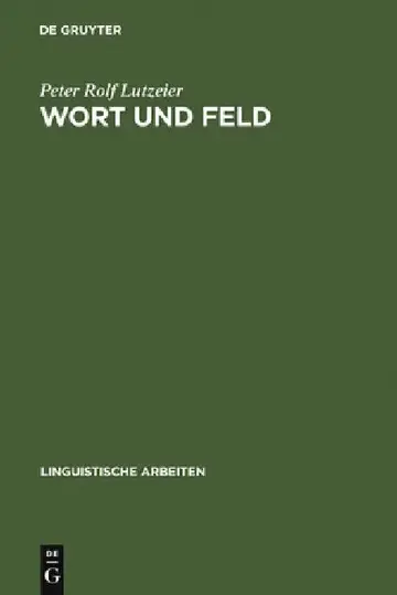 Cover of Wort und Feld