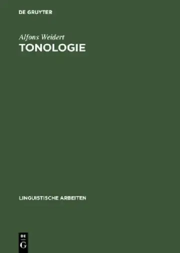 Cover of Tonologie