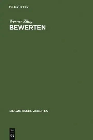 Cover of Bewerten