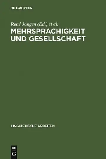 Cover of Mehrsprachigkeit und Gesellschaft
