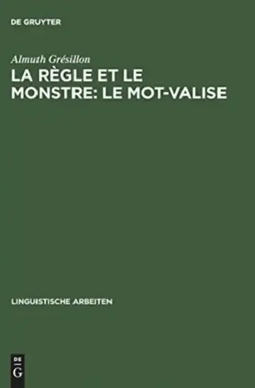 Cover of La règle et le monstre