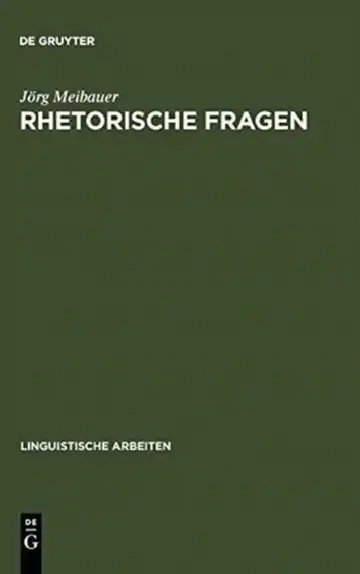 Cover of Rhetorische Fragen