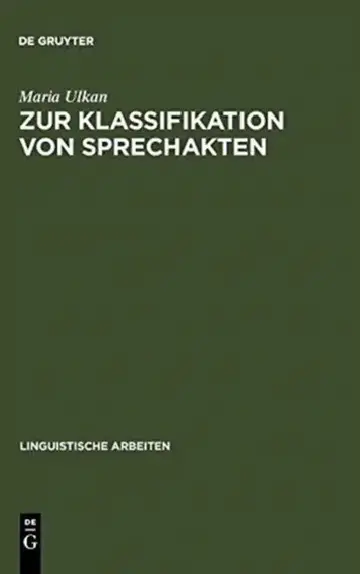 Cover of Zur Klassifikation Von Sprechakten