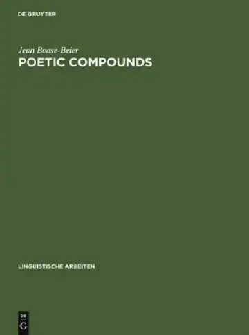 Cover of Poetic Compounds
