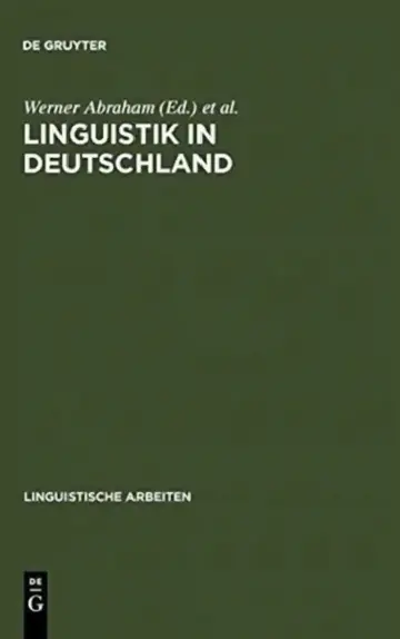 Cover of Linguistik in Deutschland