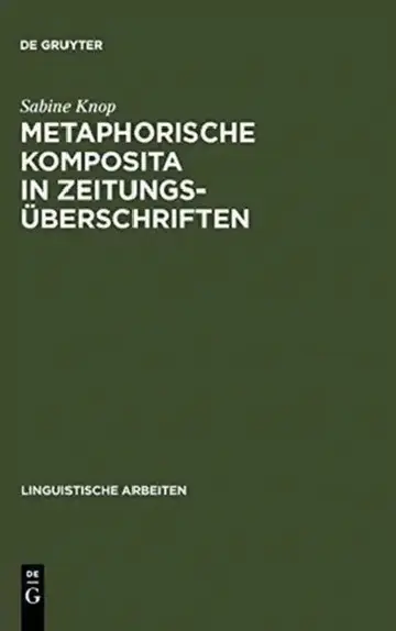 Cover of Metaphorische Komposita in Zeitungsüberschriften