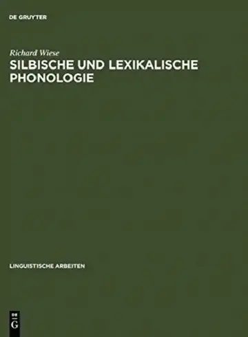 Cover of Silbische und lexikalische Phonologie
