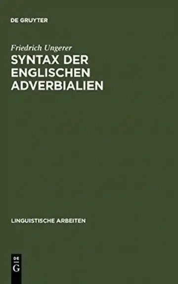 Cover of Syntax der englischen Adverbialien