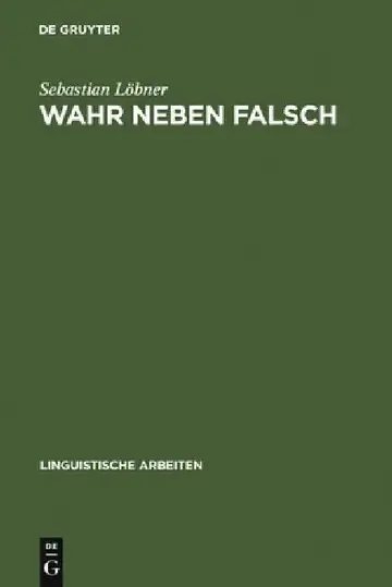 Cover of Wahr neben Falsch