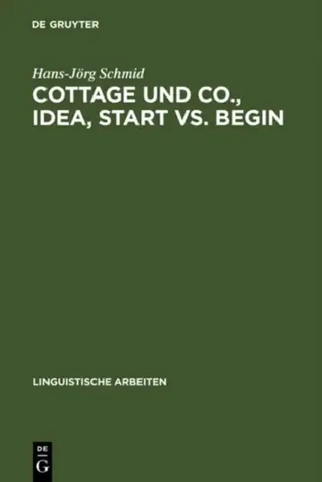 Cover of Cottage und Co., idea, start vs. begin