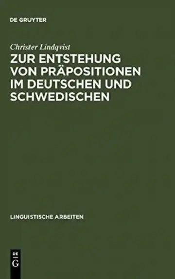 Cover of Zur Entstehung Von Präpositionen Im Deutschen Und Schwedischen