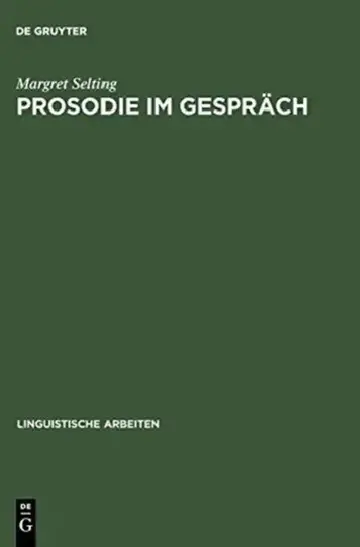 Cover of Prosodie im Gespräch