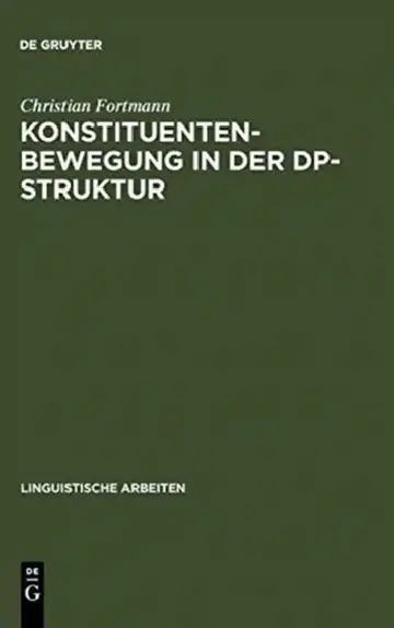 Cover of Konstituentenbewegung in der DP-Struktur