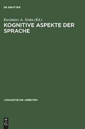 Cover of Kognitive Aspekte der Sprache