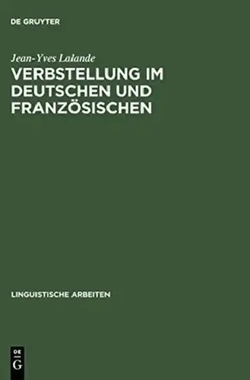 Cover of Verbstellung im Deutschen und Französischen