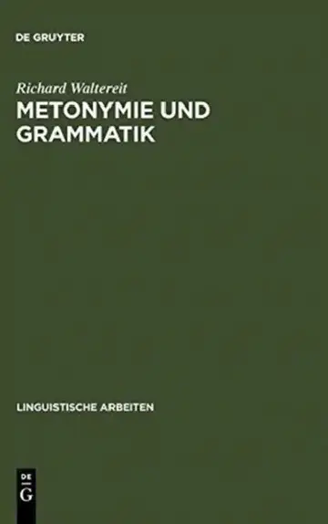 Cover of Metonymie und Grammatik