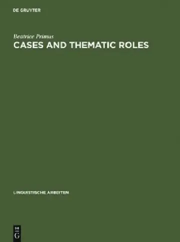 Cover of Cases and Thematic Roles