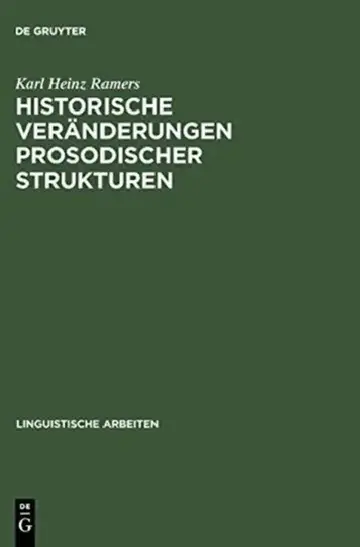 Cover of Historische Veränderungen prosodischer Strukturen