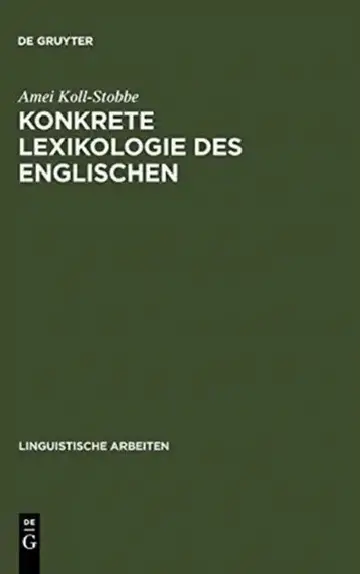Cover of Konkrete Lexikologie des Englischen