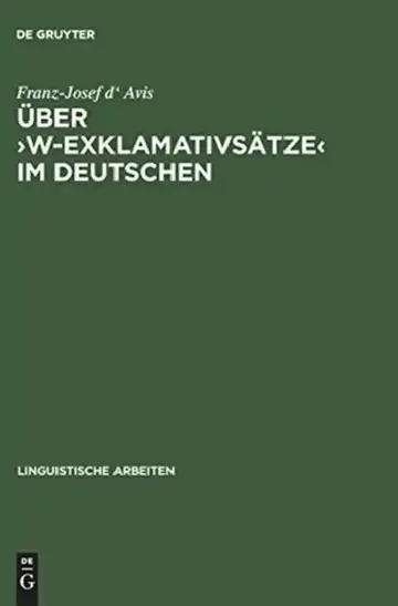 Cover of Über >w-Exklamativsätze
