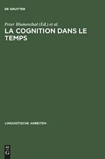 Cover of La cognition dans le temps