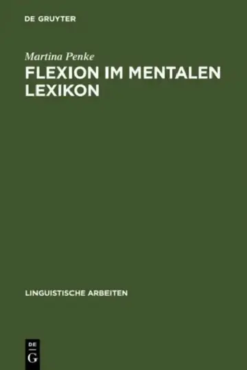 Cover of Flexion im mentalen Lexikon