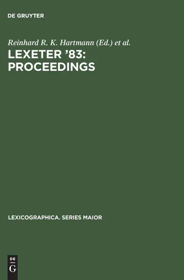 Cover of LEXeter '83