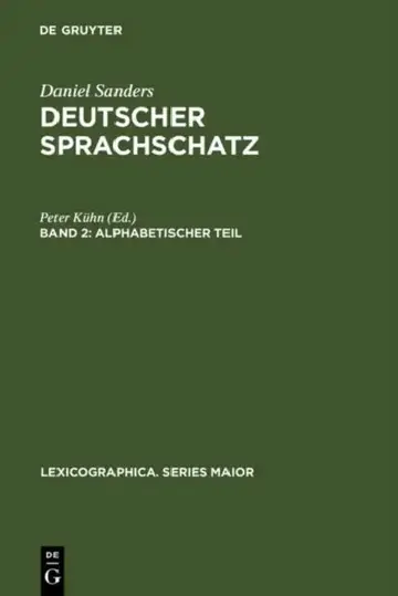 Cover of Alphabetischer Teil