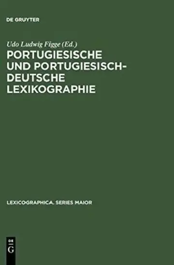 Cover of Portugiesische und portugiesisch-deutsche Lexikographie