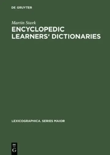 Cover of Encyclopedic Learners' Dictionaries