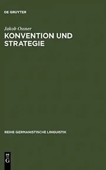 Cover of Konvention und Strategie
