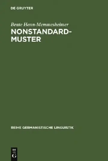 Cover of Nonstandardmuster