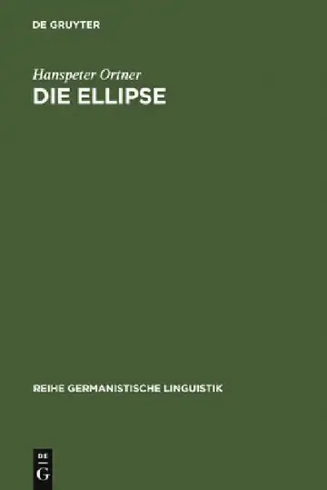 Cover of Die Ellipse