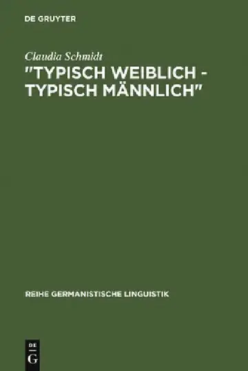 Cover of "Typisch weiblich - typisch männlich"