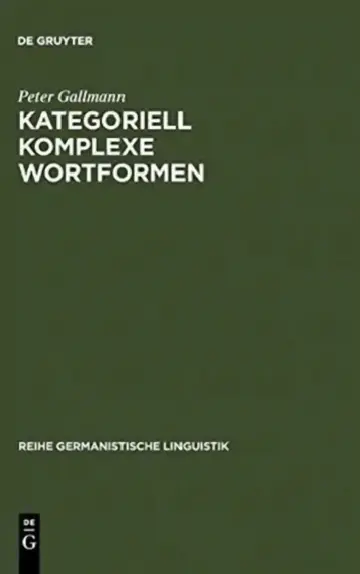 Cover of Kategoriell Komplexe Wortformen