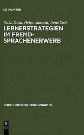 Cover of Lernerstrategien im Fremdsprachenerwerb