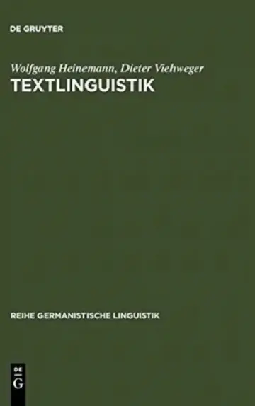 Cover of Textlinguistik