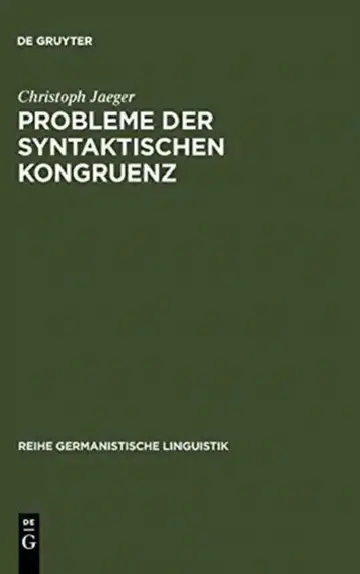 Cover of Probleme der syntaktischen Kongruenz