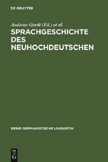 Cover of Sprachgeschichte des Neuhochdeutschen