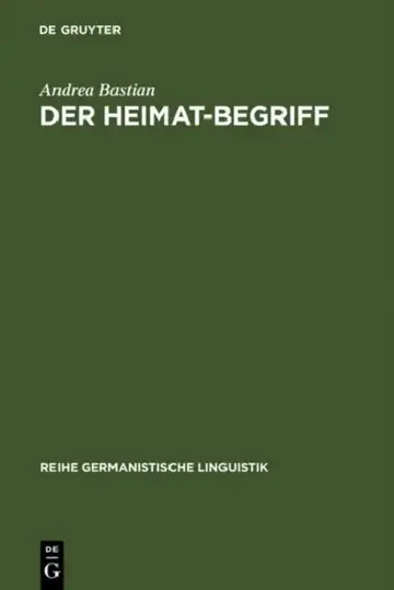 Cover of Der Heimat-Begriff